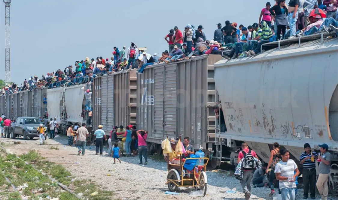El número de centroamericanos y sudamericanos que solicitan refugio en México, aumentó en un 66%. CP