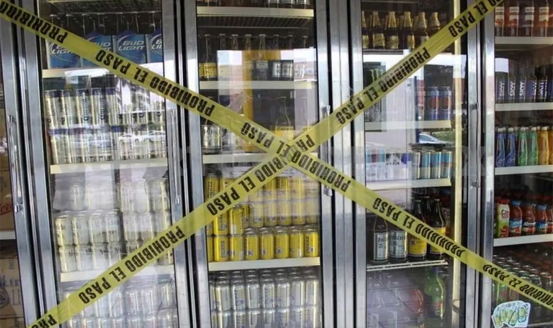 Ley Seca para el próximo domingo