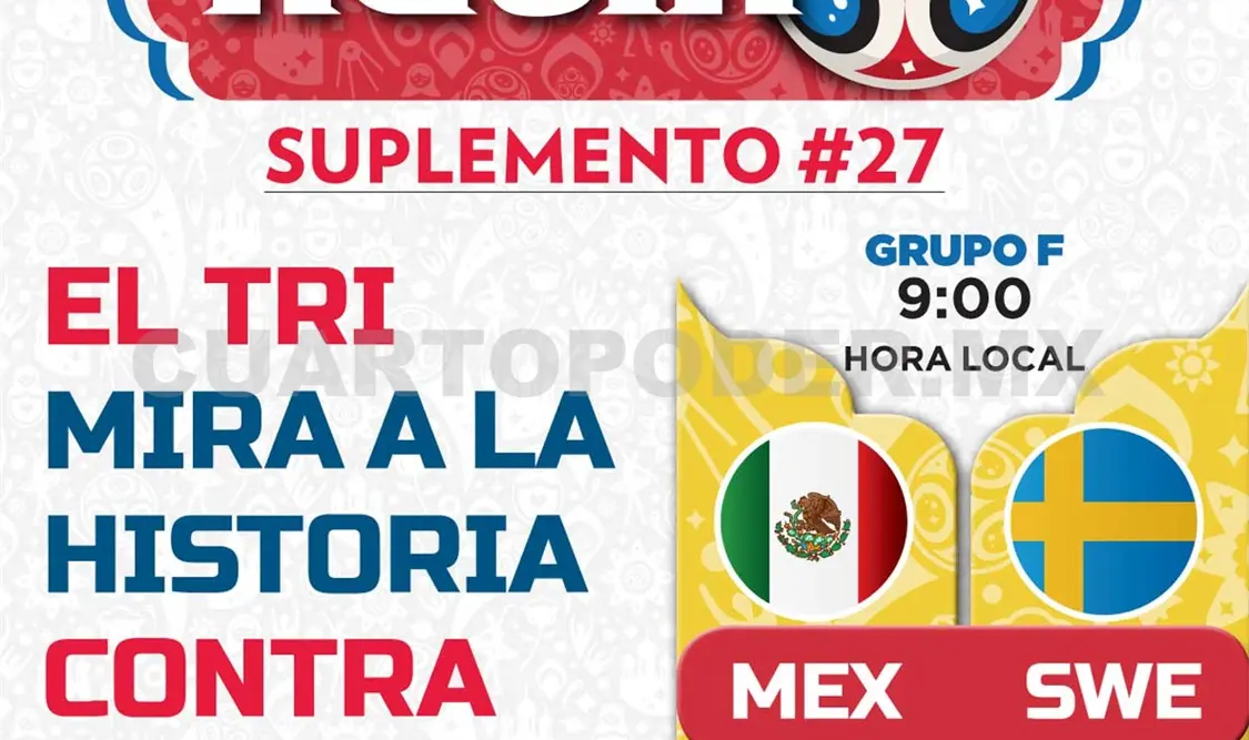 El Tri mira a la historia contra Suecia