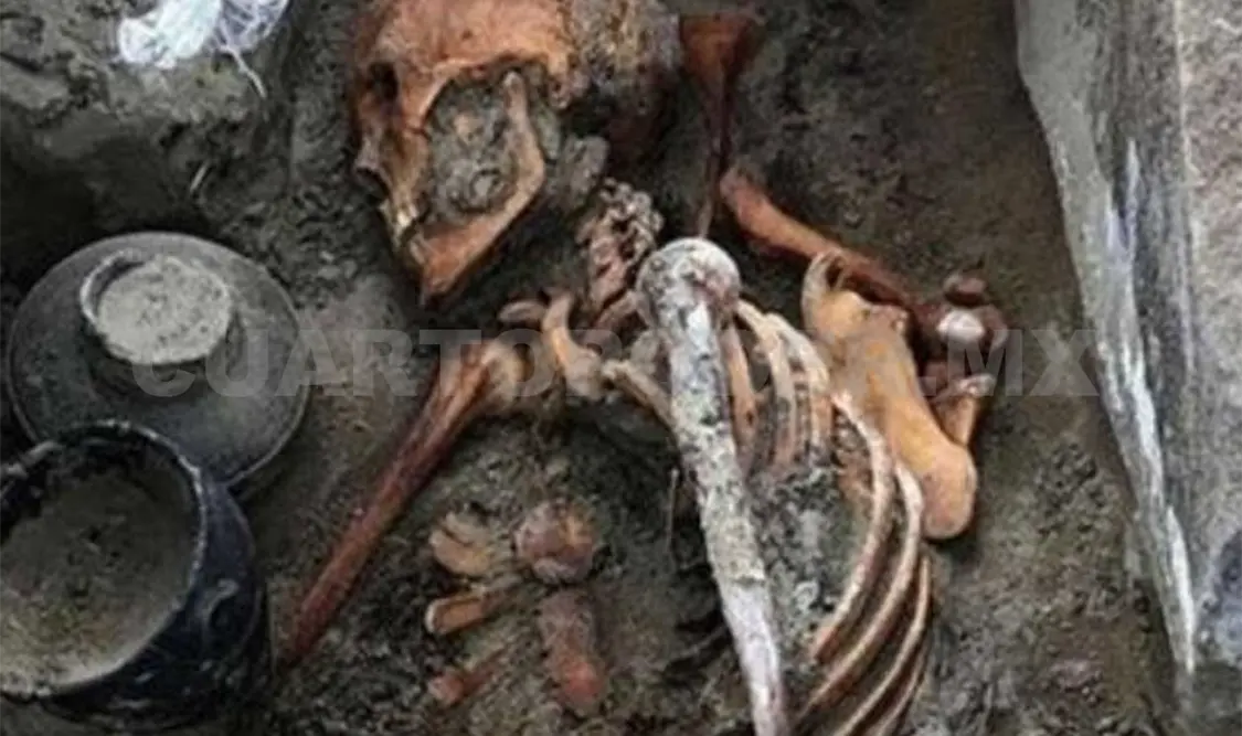 Según los especialistas, el cuerpo de la momia probablemente fue enterrado alrededor del siglo I d. C. Cortesía