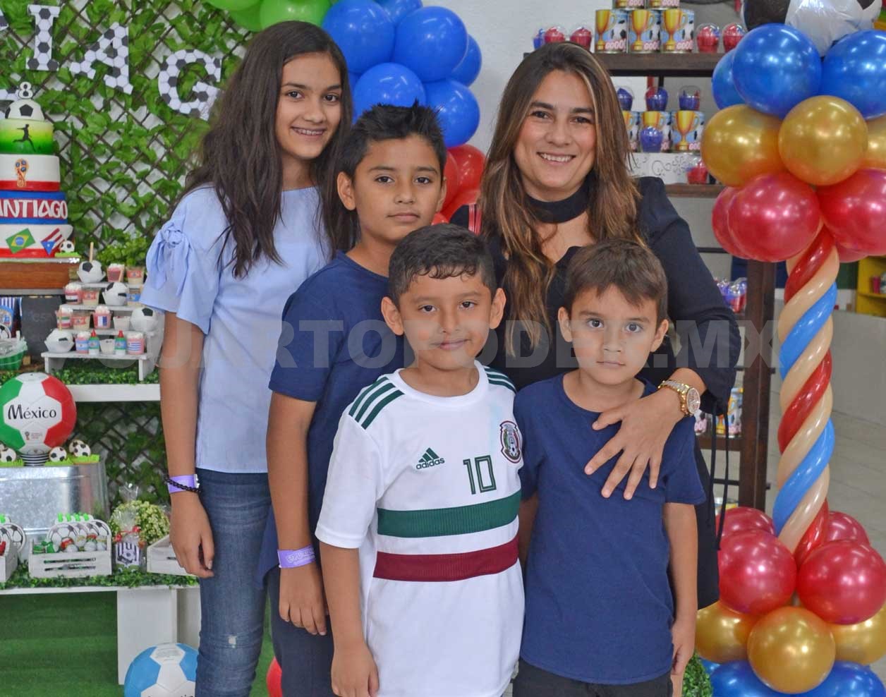 Fiesta muy futbolera