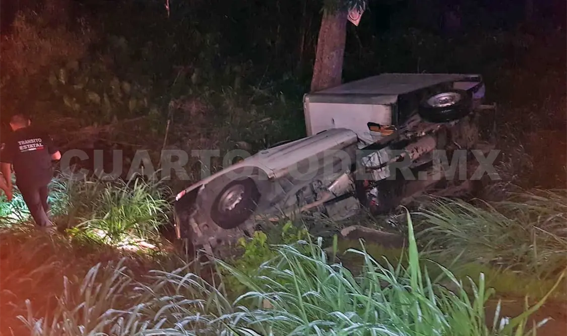 Fallece una persona en percance carretero