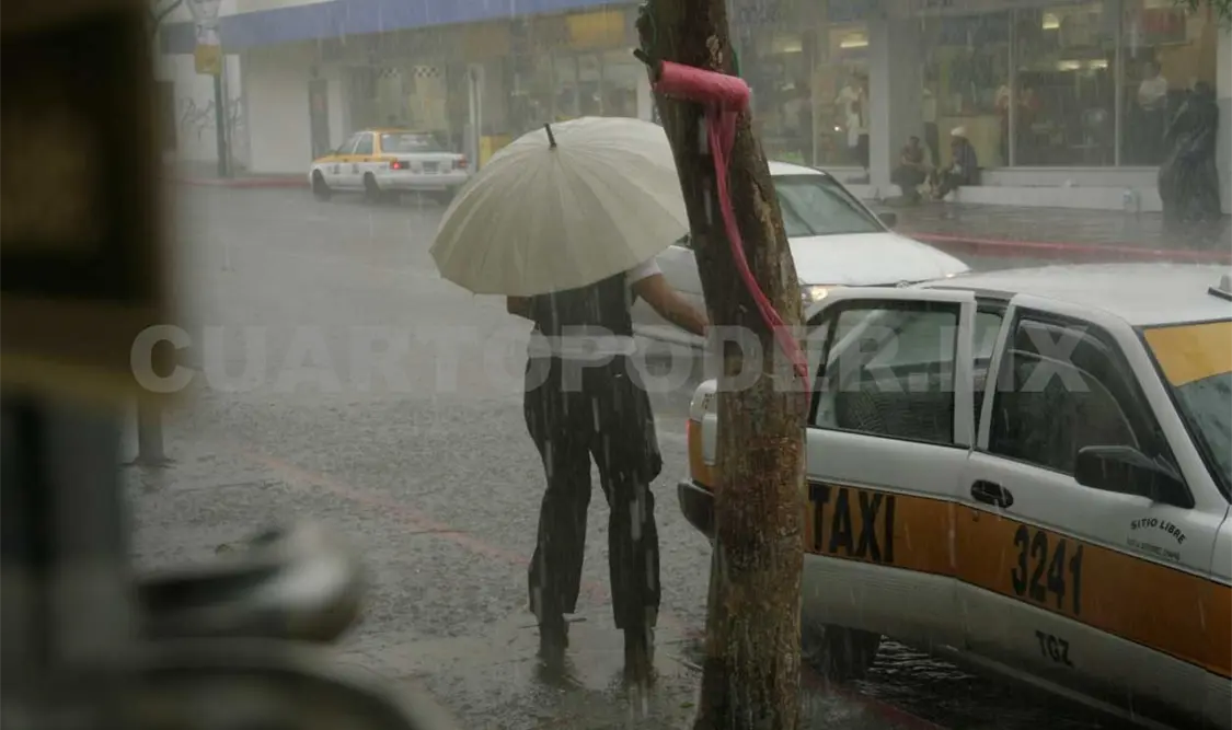 Caerán tormentas fuertes, incluso con granizadas