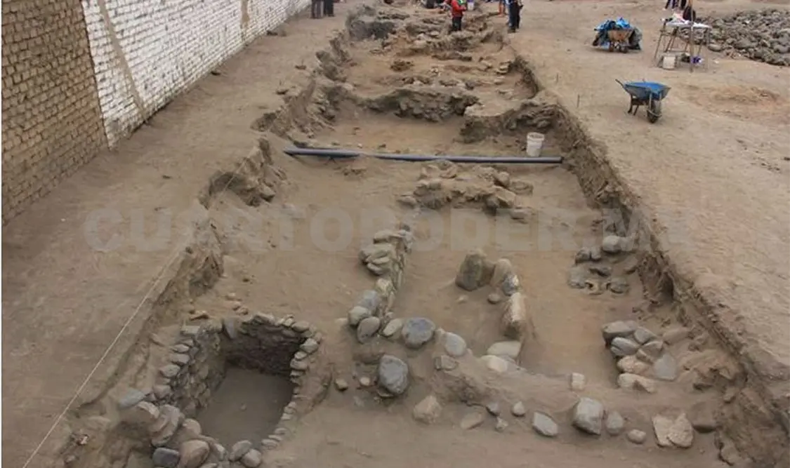 El hallazgo se realizó en el complejo arqueológico de Túcume. Cortesía