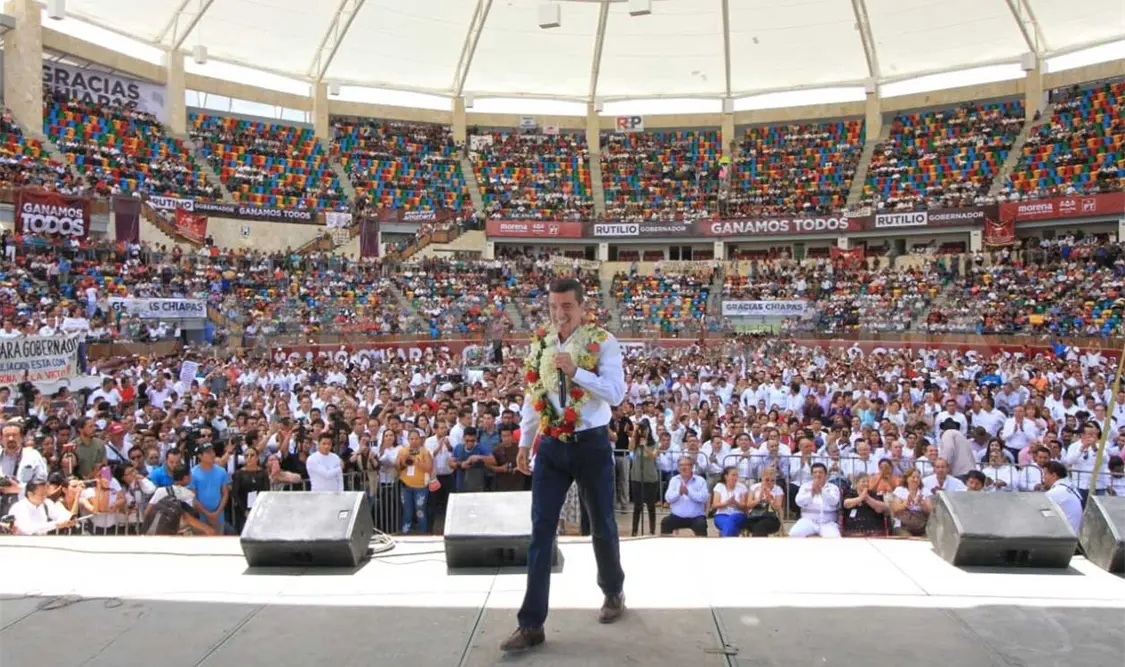 Recibirá Rutilio Escandón un estado con paz laboral
