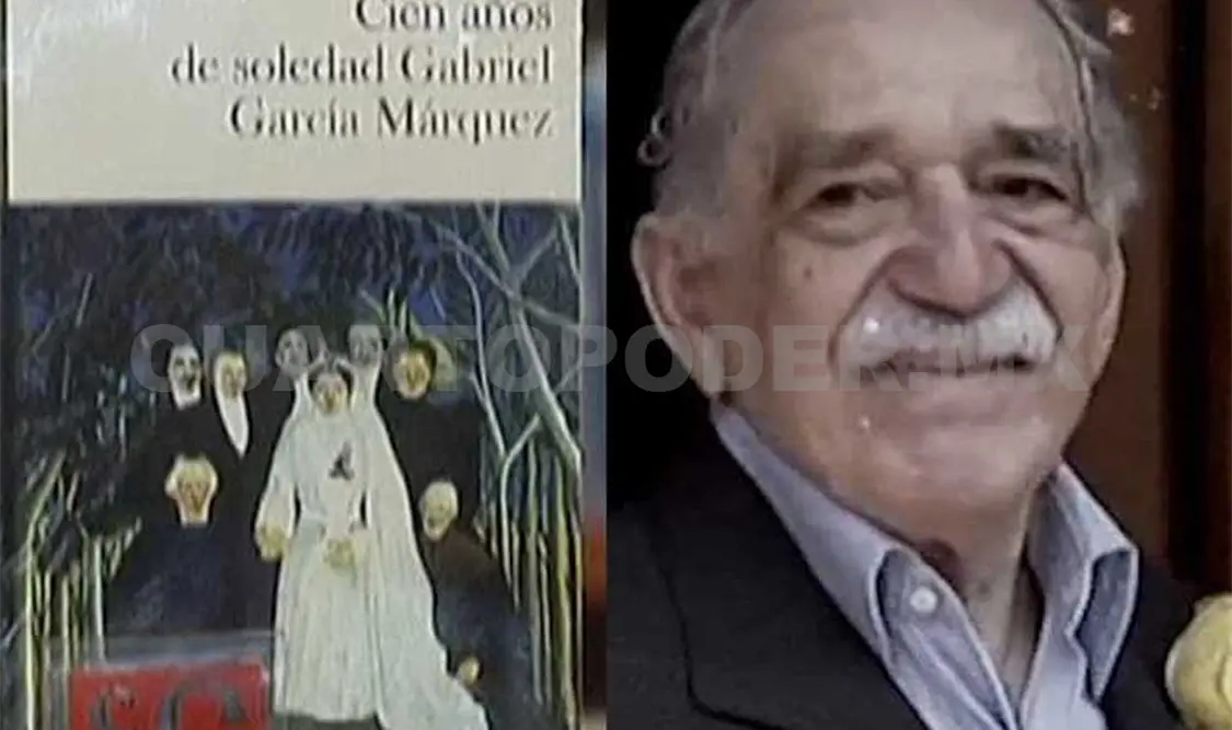 Fotografía del escritor Gabriel García Márquez. Cortesía