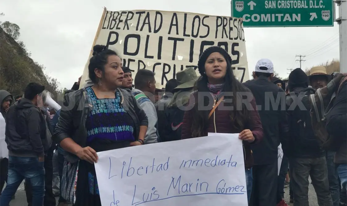 Dirigentes exigen su inmediata liberación