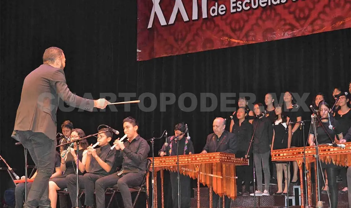 El evento se realizó en el Teatro de la Ciudad Emilio Rabasa.Cortesía