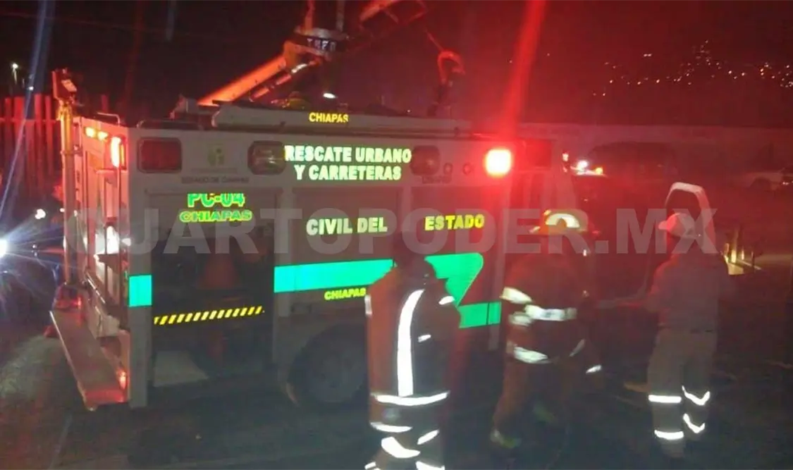 Se incendia negocio de venta de cerveza
