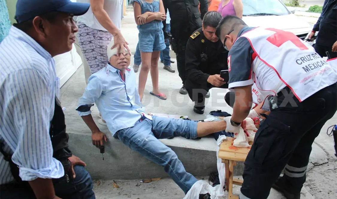 Balean a joven en asalto por mil pesos en Tuxtla