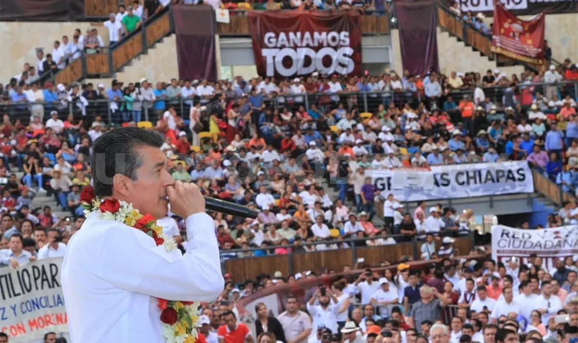 Rutilio Escandón dijo que el desafío es que la población viva alejada de la actual pobreza lacerante. CP