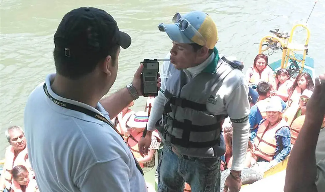 Aplican Operativo 30 Delta a lancheros en embarcaderos