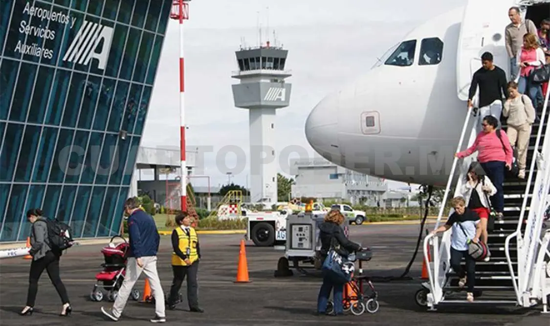 Líneas aéreas registran ocupación del 95 por ciento