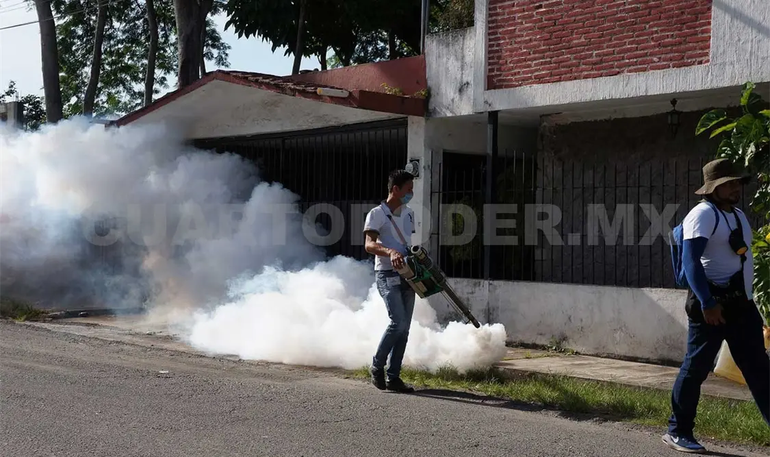 Intensifican fumigación contra dengue en frontera