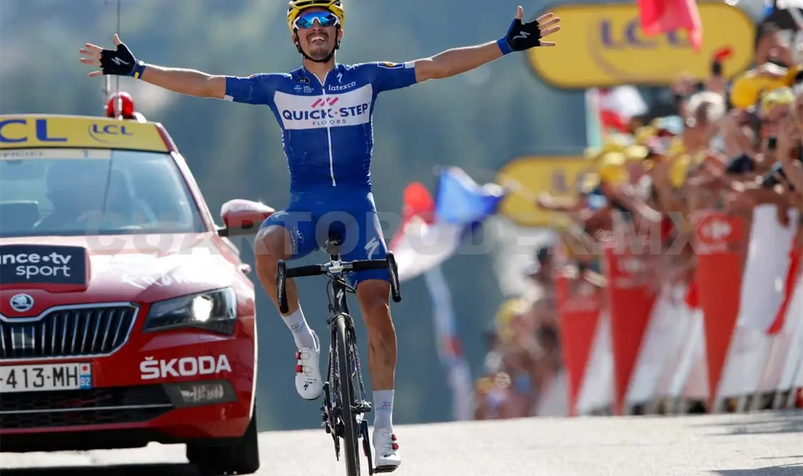 Espectacular triunfo de Alaphilippe