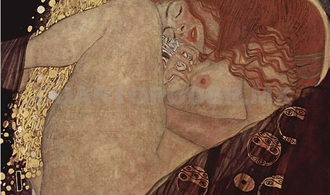 Dánae, obra del pintor austriaco. Cortesía
