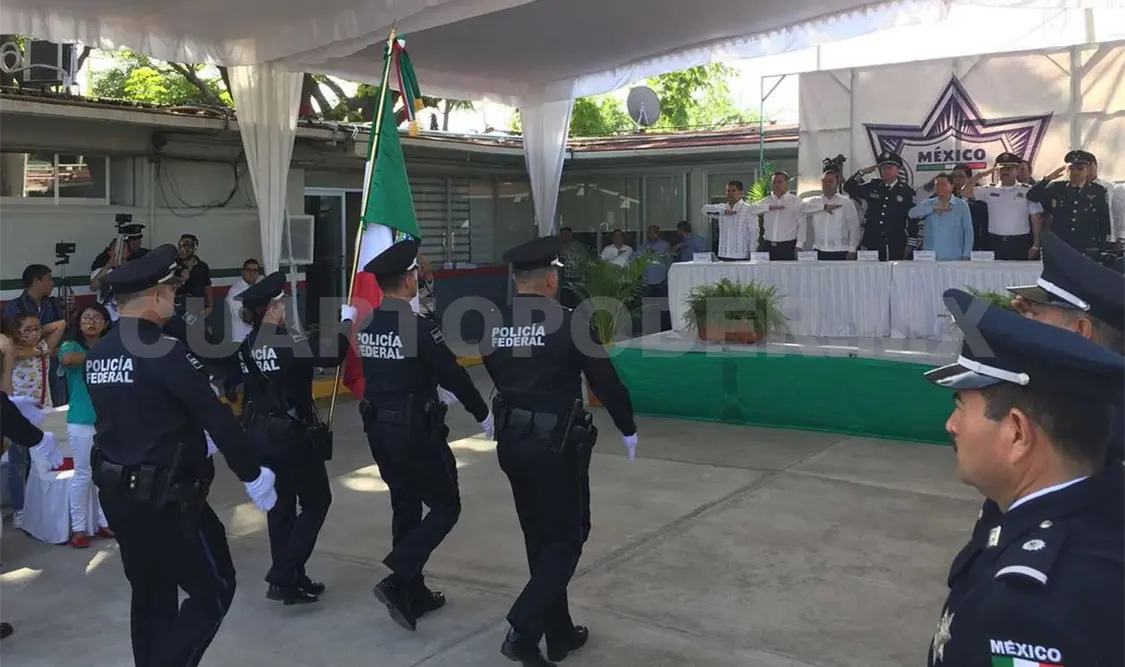 Conmemoran 90 años de la Policía Federal
