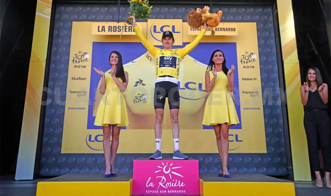 Geraint Thomas, nuevo líder