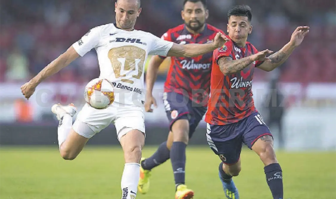 Pumas vence en domicilio a Veracruz