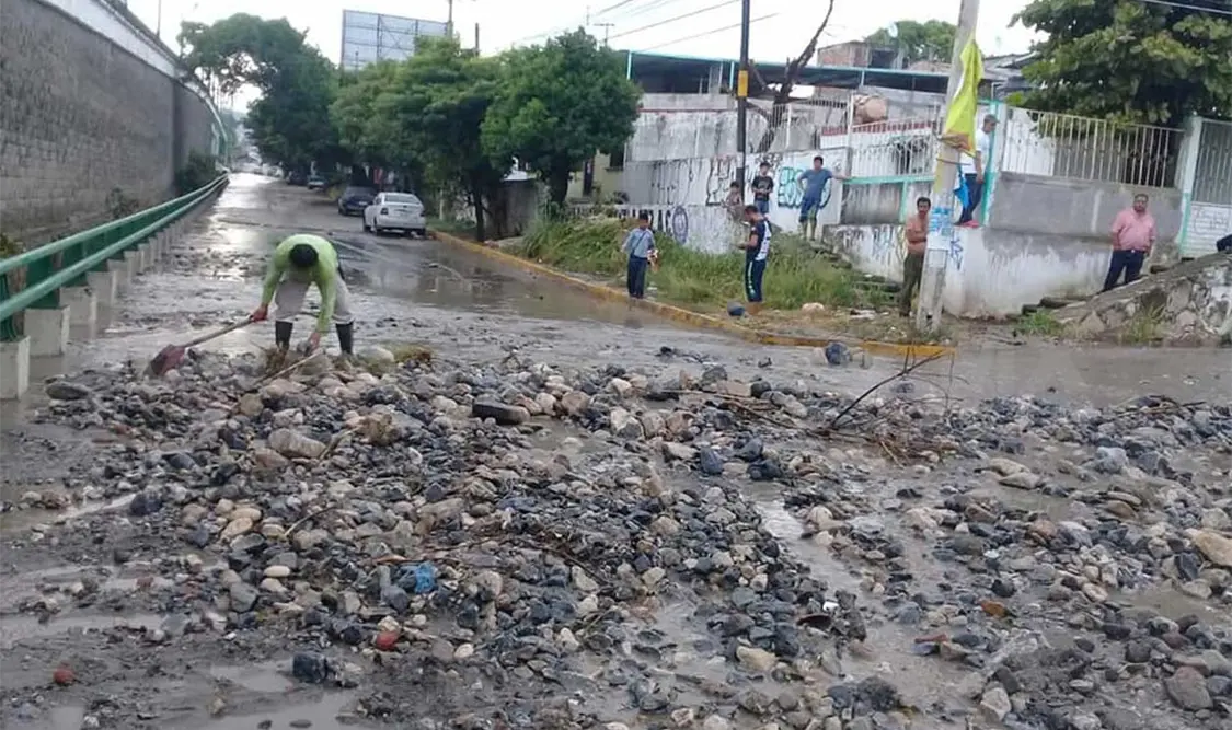 Sin daños por lluvia en Tuxtla