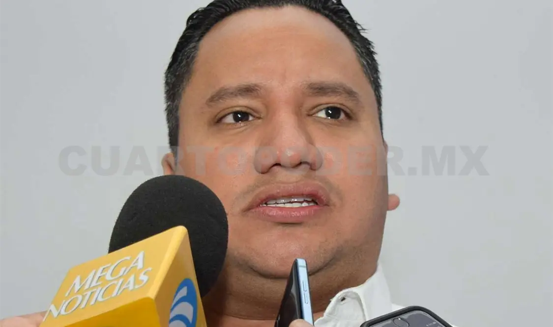 Óscar Gerardo Ochoa Gallegos, anunció la feria del empleo “Palenque 2018”, que se lleva a cabo este martes. Guillermo Ramos/CP