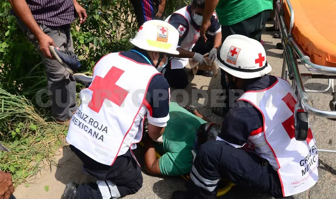 Fueron colonos del lugar quienes dieron aviso a las autoridades, solicitando la unidad médica. Edberg Mayorga / CP