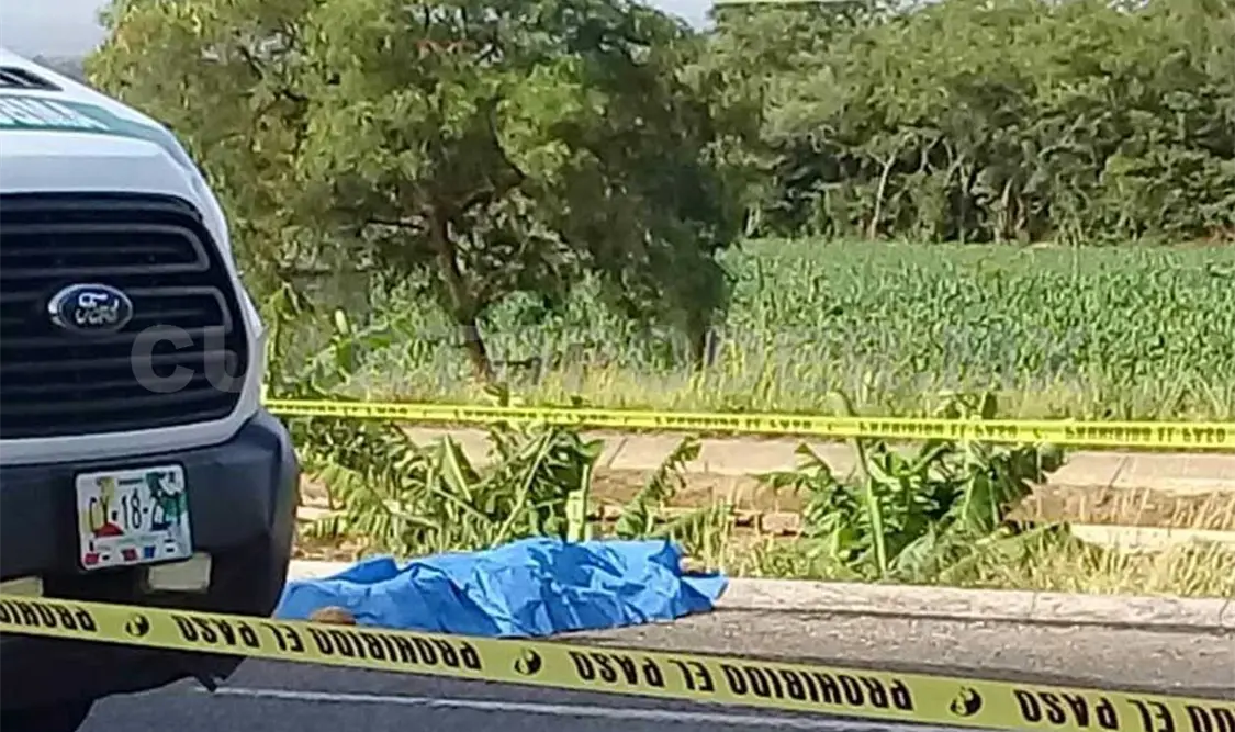 Un menor de edad y su madre fallecieron de forma trágica la mañana de este lunes sobre el tramo carretero La Trinitaria–San Gregorio Chamic. Flor Cordero / CP