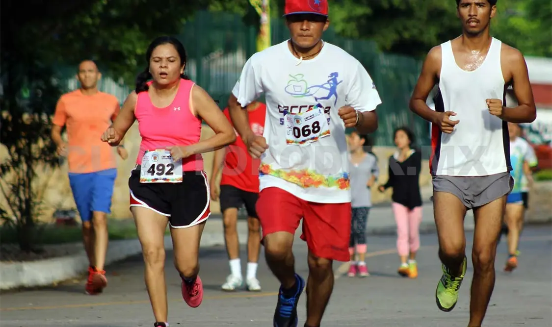 Sobre la carrera, dieron a conocer que está avalada por autoridades del Instituto del Deporte Tuxtleco (Indetux). Guillermo Ramos/CP