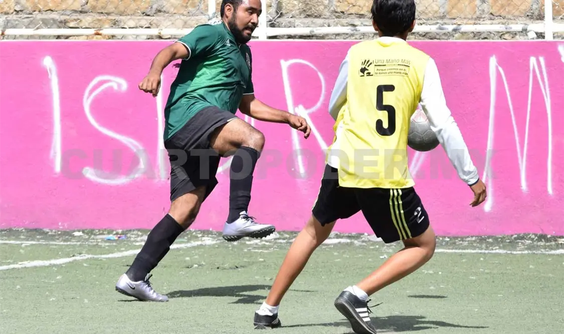 Deportivo Peñitas hizo los honores a Deportivo La Pandilla, al que impuso sus condiciones por marcador de 7 goles a 2. Guillermo Ramos/CP