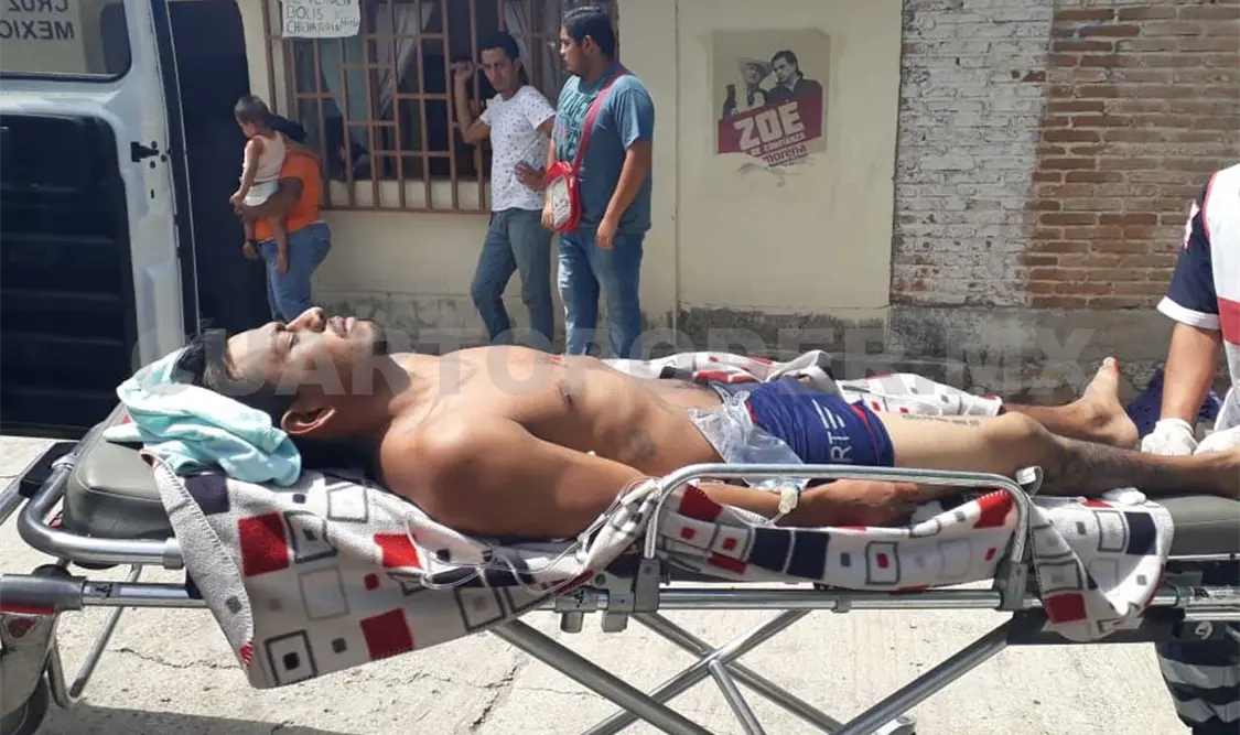 La víctima sostuvo una riña callejera minutos antes contra su agresor, quien lo hirió en dos ocasiones con un machete. Edberg Mayorga / CP