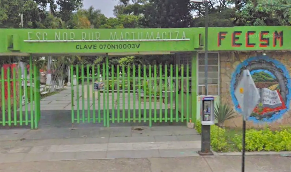 Las autoridades educativas desconocen si los hechos se registraron al interior de la escuela. Cortesía