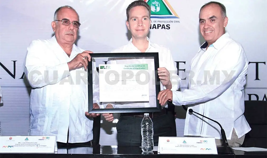 El Certificado ISO 9001:2015, reconoce la calidad de 16 procesos de la Secretaría de Protección Civil. CP