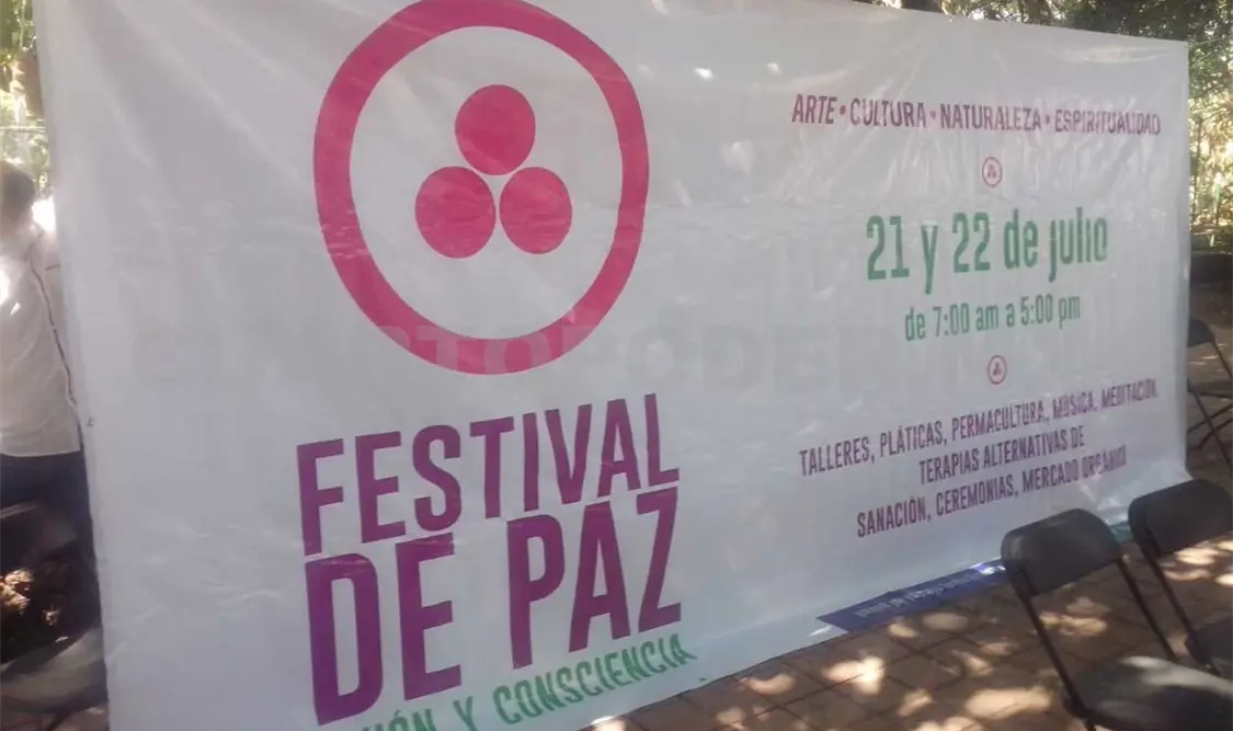 Las autoridades municipales dieron a conocer que el evento Festival de Paz, realizado en Joyyo Mayu, fue autorizado previamente. CP