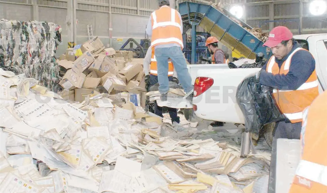 El reciclaje de mamparas y la destrucción de tinta indeleble será bajo estrictas medidas de seguridad. Agencias