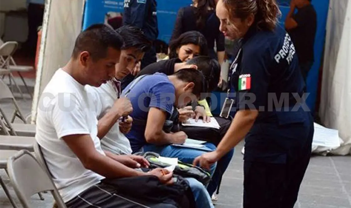 Concluyó el reclutamiento de aspirantes a la policía federal en Chiapas. Ezequiel Gómez / CP