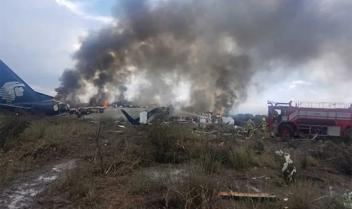 SCT confirma 97 pasajeros y cuatro tripulantes en vuelo de Aeroméxico