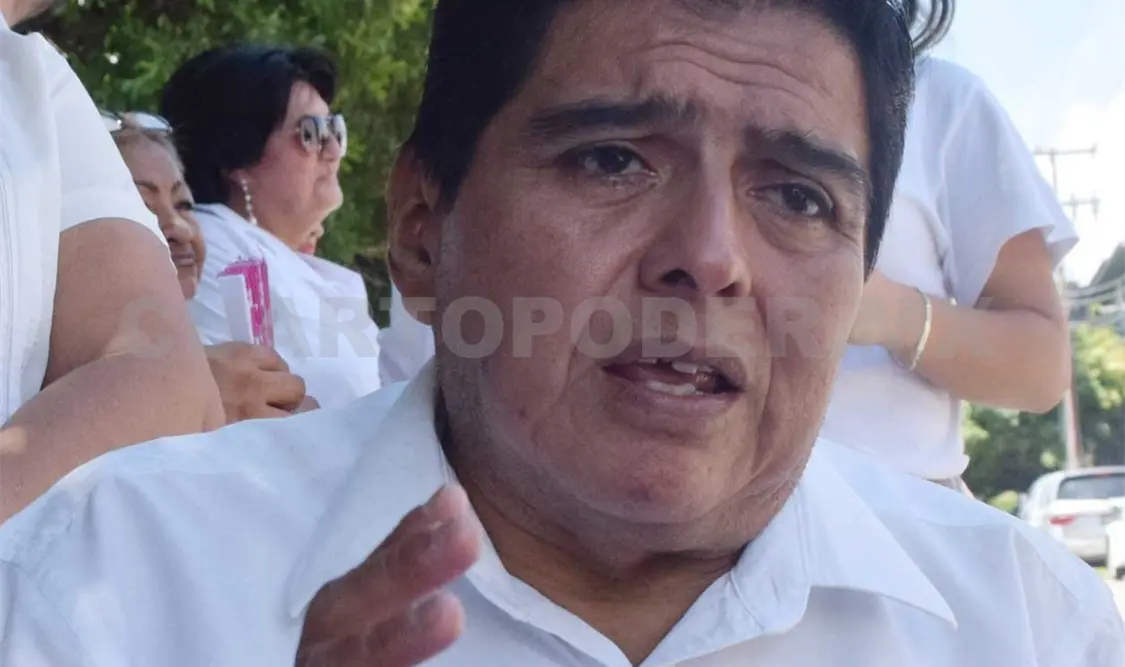 Raúl Díaz López, secretario general del sindicato Jesús Córdova. Guillermo Ramos/CP