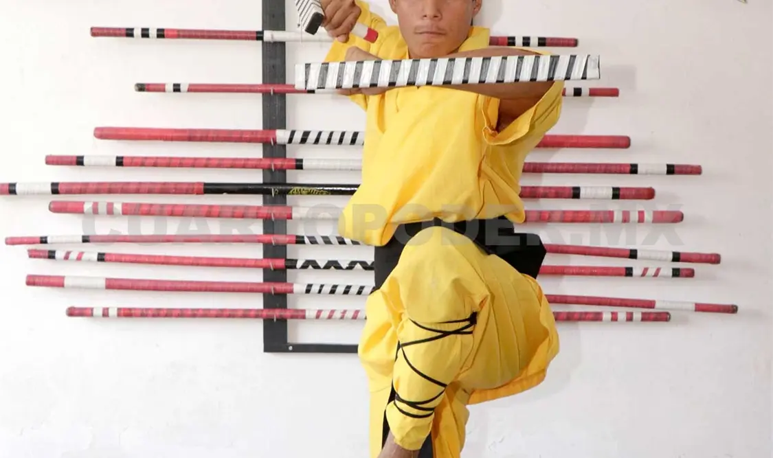 Uziel, un perseverante del Kung Fu Shaolín