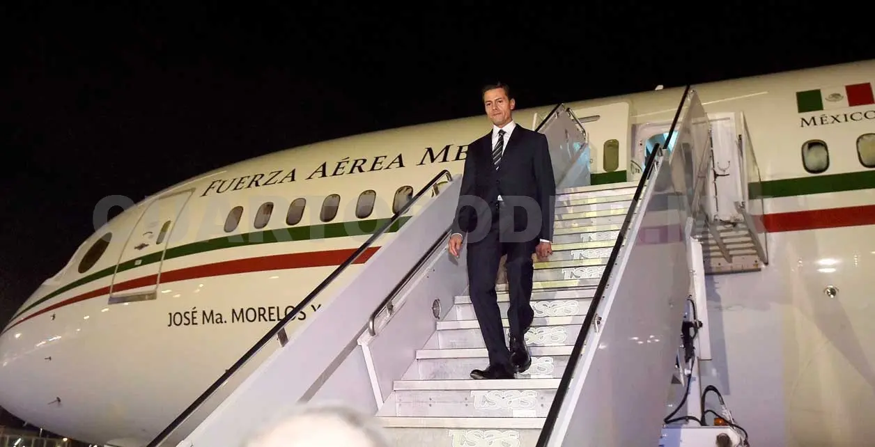 Peña Nieto informa de viaje a Colombia
