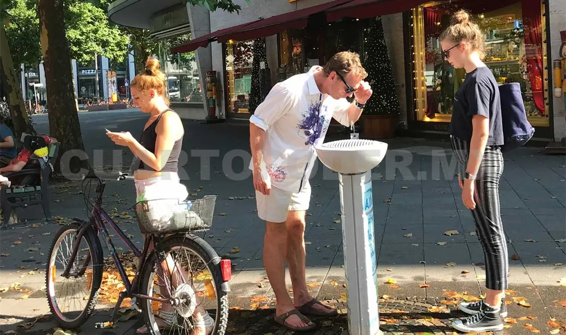 Temperatura en Berlín alcanza los 37 grados