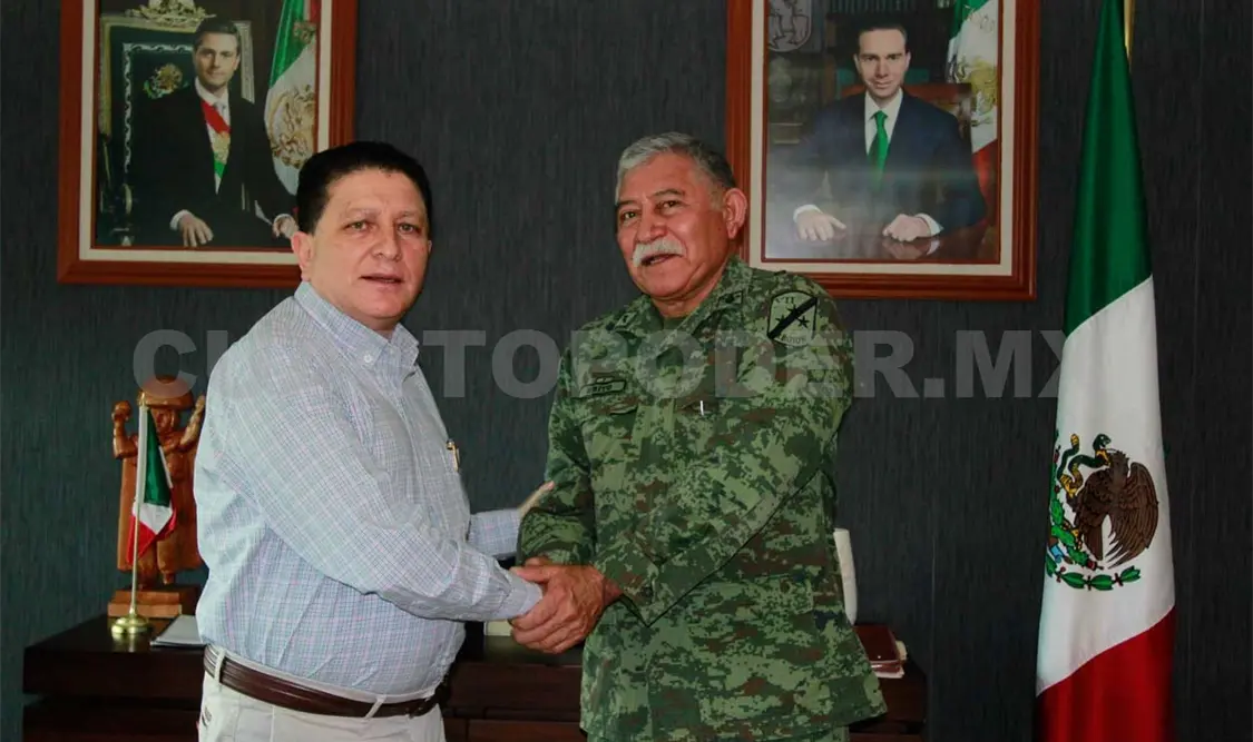 Reconoce gobierno al General Luis Alberto Brito Vázquez