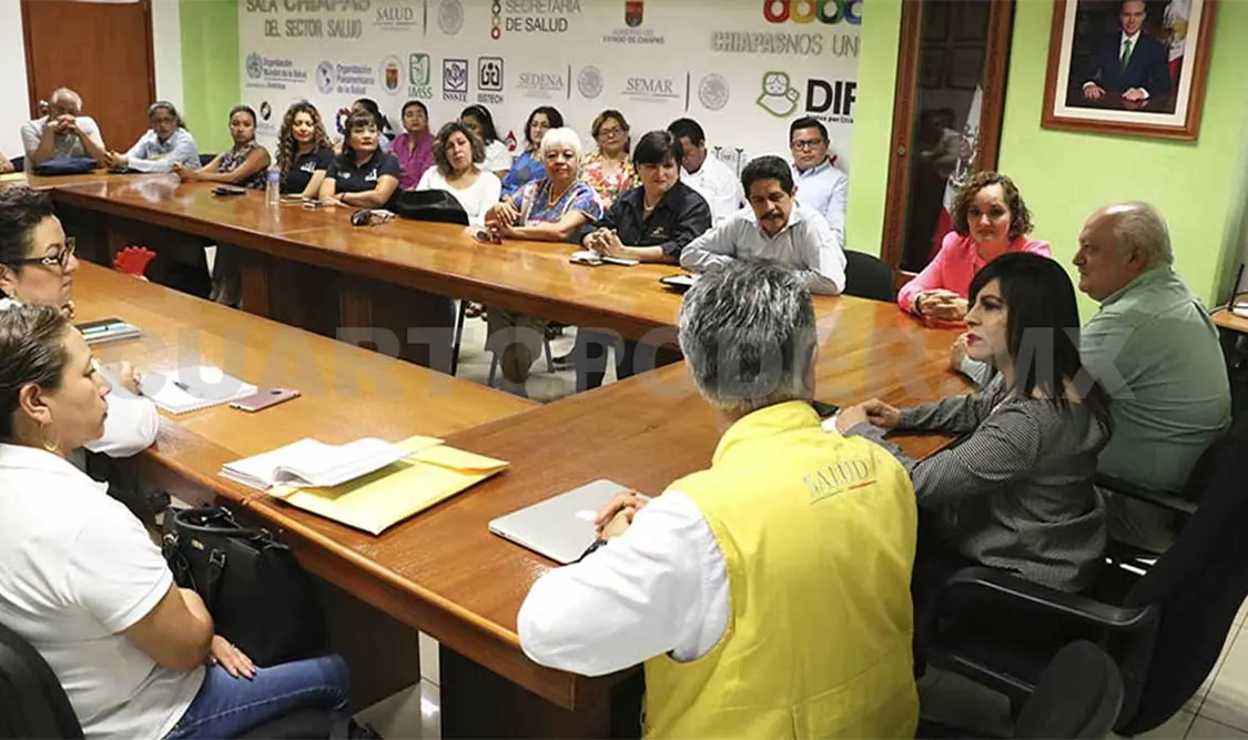 Supervisan 35 programas de salud en Chiapas