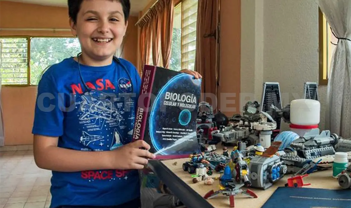 Alumno de 12 años cursará licenciatura