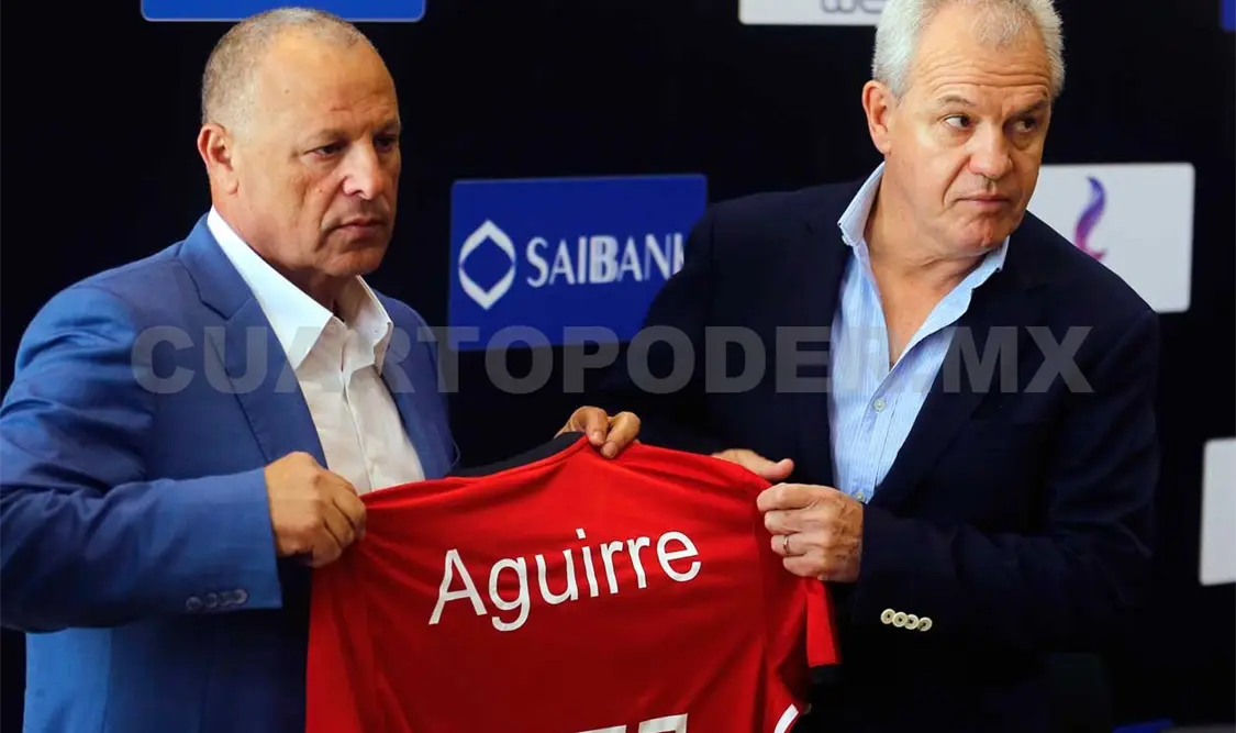 Federación egipcia presenta a Javier Aguirre
