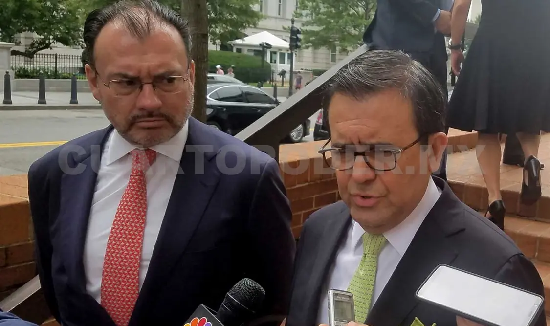 Reporta México avances en negociación del TLCAN