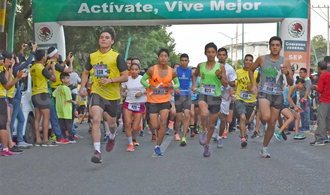 Se efectuó el Reto Relevos 3 x 5K