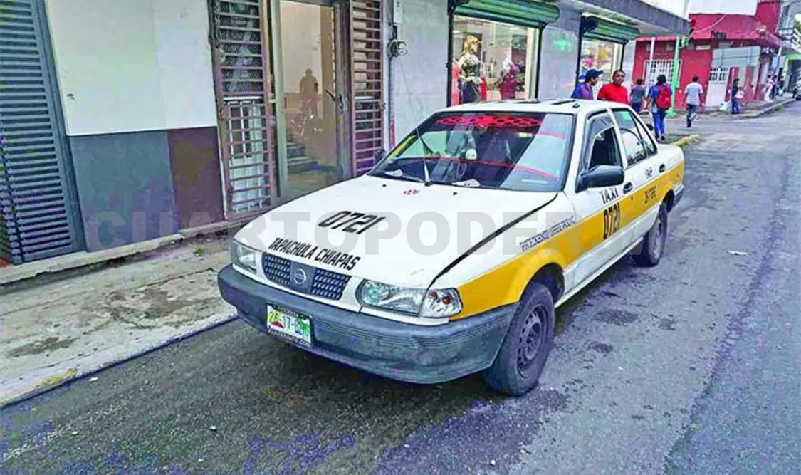 Carambola solo deja daños materiales