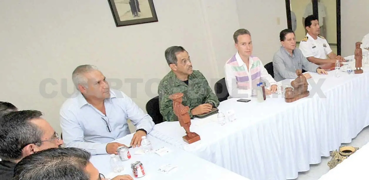 Encabeza Velasco Mesa de Coordinación de Seguridad