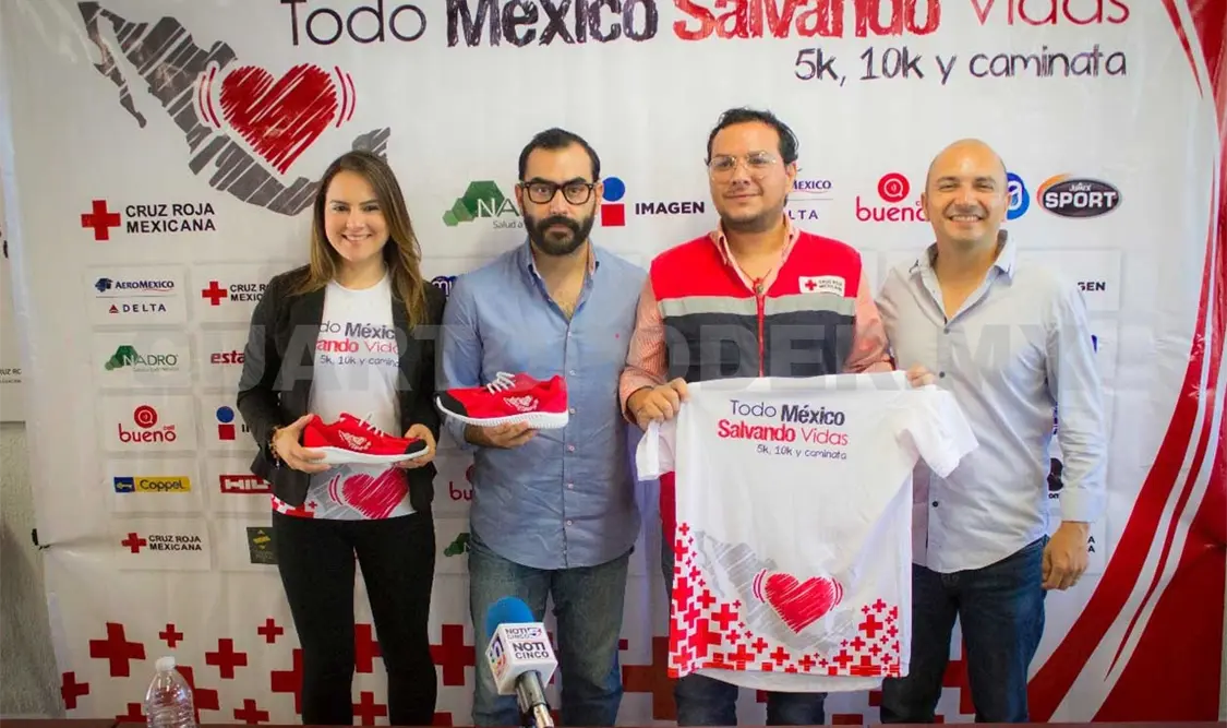 Presentan carrera Todo México Salvando Vidas