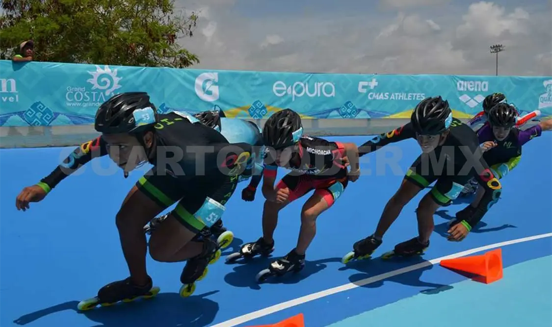 Patinadores asisten a Campeonato Nacional